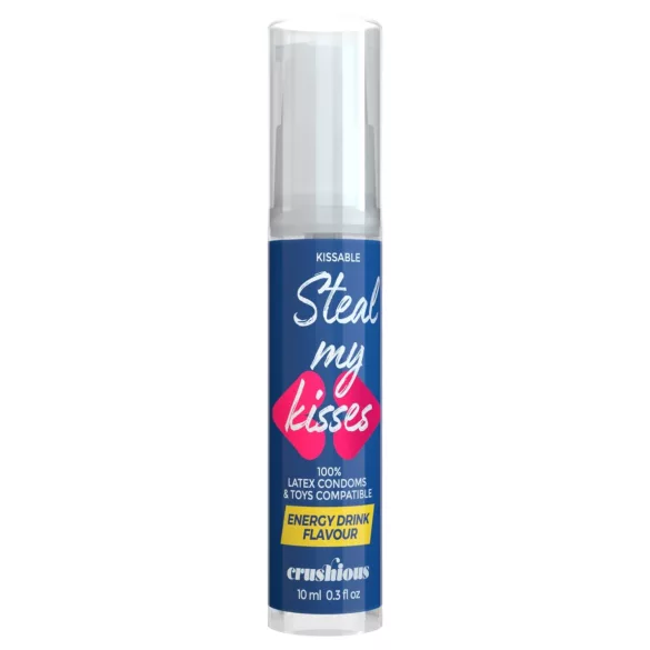Crushious Steal My Kisses - ochucené lubrikační gel, energetický nápoj (10 ml)