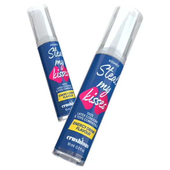 Crushious Steal My Kisses - ochucené lubrikační gel, energetický nápoj (10 ml)