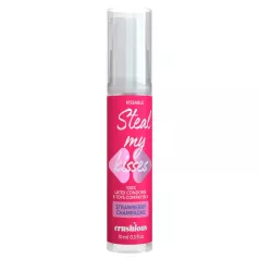   Crushious Steal My Kisses - ochucené lubrikační gel, jahoda-šampaňské (10 ml)