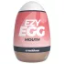 Crushious Ezy Egg Mouth - masturbační vajíčko (tělová barva)