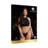 Le Désir Plus Size - třpytivá party sada - černá (XL-3XL)