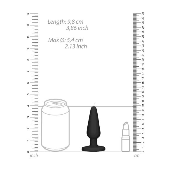 Scandalous - masážní svíčka - černá - 50 g