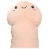 Objímatelný penis plyšák - 30 cm (přírodní)