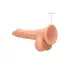 RealRock - realistický dildo s varlaty - 17 cm - tělová