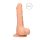 RealRock Dong 8 - realistický, varlatý dildo (20 cm) - přírodní