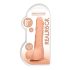 RealRock Dong 8 - realistický, varlatý dildo (20 cm) - přírodní