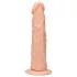 RealRock - realistické dildo - 17 cm - tělová barva