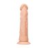 RealRock Dong 7 - realistický dildo (17 cm) - přírodní
