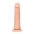 RealRock Dong 7 - realistický dildo (17 cm) - přírodní