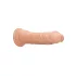 RealRock - realistické dildo - 17 cm - tělová barva