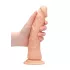 RealRock - realistické dildo - 20 cm - tělová barva
