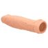 RealRock návlek na penis 17 cm - tělový