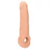 RealRock - návlek na penis - 21,5 cm - tělová barva