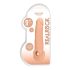 RealRock Penis Sleeve 9 - návlek na penis (21,5 cm) - přírodní