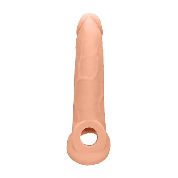 RealRock - návlek na penis - 21,5 cm - tělová barva