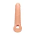 RealRock - návlek na penis - 21,5 cm - tělová barva