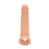 RealRock - návlek na penis - 21,5 cm - tělová barva