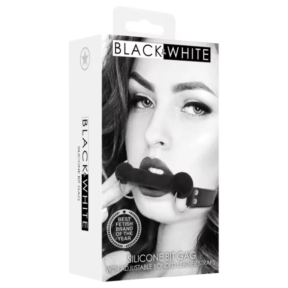 Ouch! - roubík ve tvaru kosti - černý