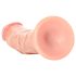 RealRock - realistické dildo s přísavkou 15,5 cm (natural)