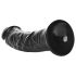 RealRock - realistický dildo s přísavkou - 15,5cm (černý)
