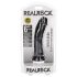 RealRock - realistický dildo s přísavkou - 15,5cm (černý)
