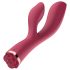 Raytech Rose - voděodolný vibrátor s klitorální stimulací (červený)
