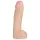 Doc Johnson Vac-U-Lock Hung 12 - realistický dildo s varlaty - tělová