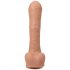 Doc Johnson Mini Uncut - rádiový vibrační stroj (naturální)