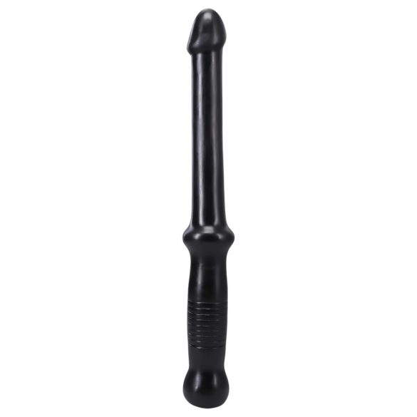 Doc Johnson Anal Push - držákové dildo (černé)