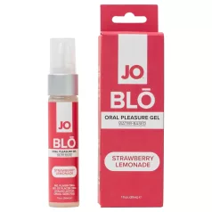   System JO BLO - ochucený orální gel, jahoda-limonáda (30 ml)