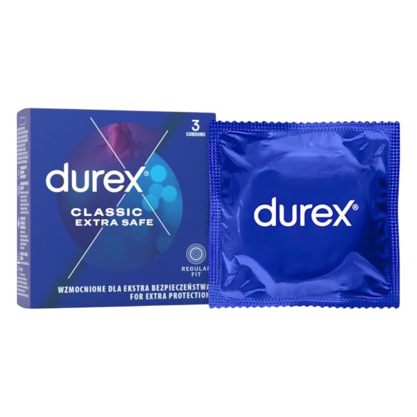 Durex Extra Safe - extra bezpečné kondomy (3 ks)