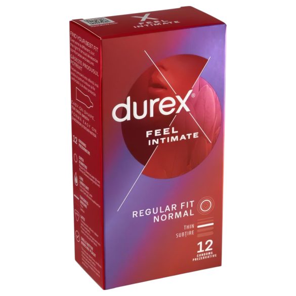 Durex Feel Intimate - tenké kondomy - 12 ks