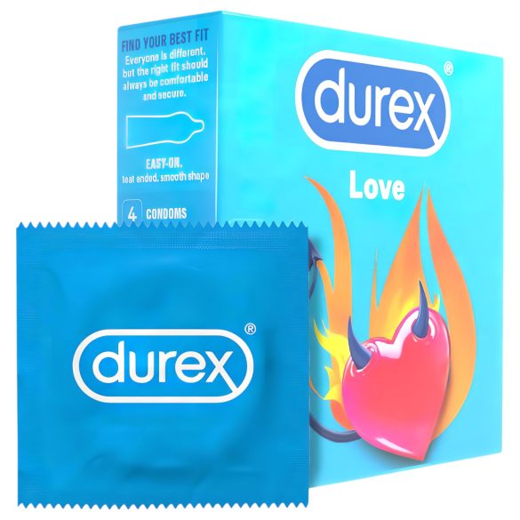 Durex kondom Love - Snadné nasazení (4 ks)