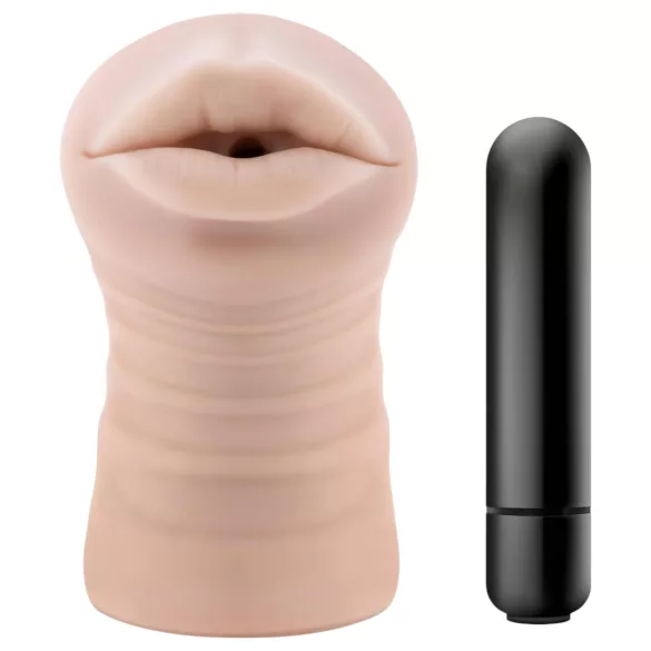 Enlust Nicole - vibrační umělá ústa - realistický vzhled - naturální