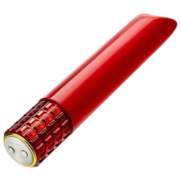 Oh My Gem - nabíjecí rtěnkový vibrátor (červený)