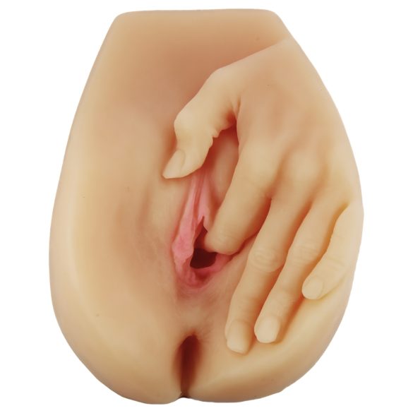 Enlust Selena - vibrační umělá vagína s AI obrázky (přírodní)