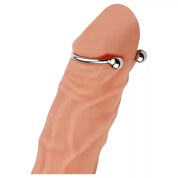 Nerezový kovový kroužek na penis - oddálení ejakulace (28 mm)