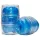 Fleshlight Quickshot Vantage - průhledný dvojitý masturbátor (modrý)