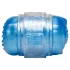 Fleshlight Quickshot Vantage - průhledný dvojitý masturbátor (modrý)