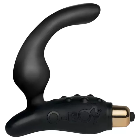 Rocks-Off O Boy - vibrační masáž prostaty (černý) - 10 cm