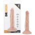 Dr. Skin 5 - realistický dildo s přísavkou - tělová barva 14,5 cm