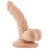 Dr. Skin 4 - realistický dildo s přísavkou, 12cm - přirozený