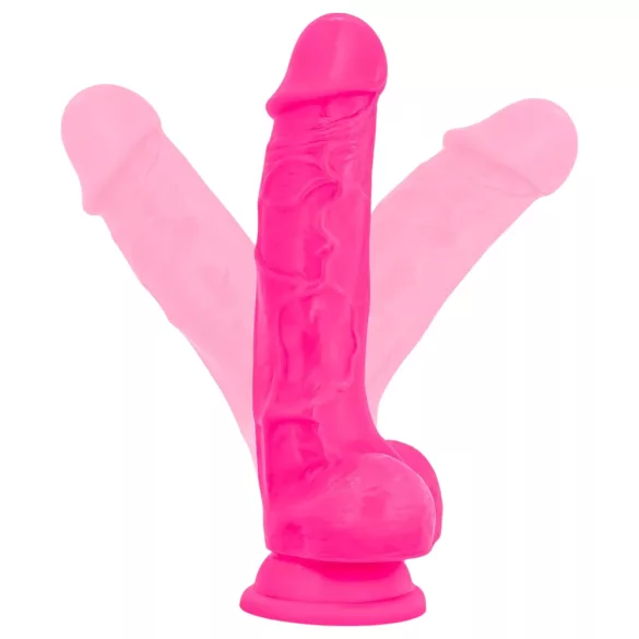 Blush Neo - realistický dildo s přísavkou - 19 cm - růžové