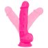 Blush Neo – dildo s přísavkou – 19 cm (růžový)