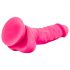 Blush Neo – dildo s přísavkou – 19 cm (růžový)