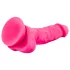 Blush Neo - realistický dildo s přísavkou - 19 cm - růžové