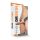 Dr. Skin 6,5 - dutý připínací dildo - 15 cm (přírodní)