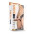 Dr. Skin 6,5 - dutý připínací dildo - 15 cm (přírodní)