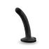Temptasia Twist Small - přísavkový, zkroucený dildo (černý)