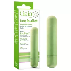   Gaia Eco - vibrátor - ekologický, střední velikost - zelený